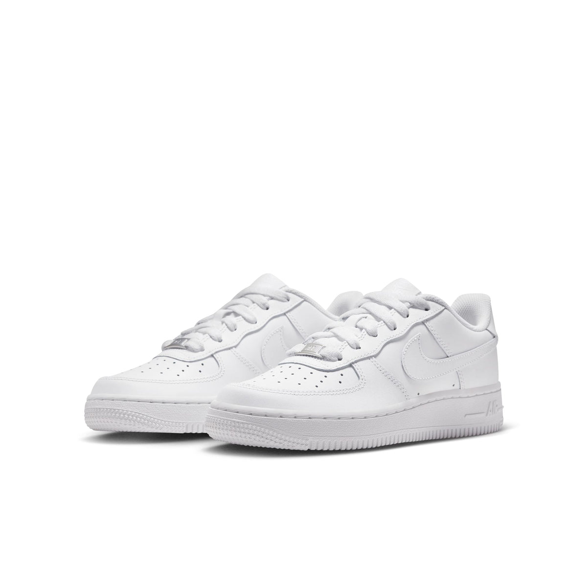 Nike Air Force 1 LE (GS) in WHITE/WHITE - product image from the listing.