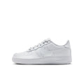 Nike Air Force 1 LE (GS) in WHITE/WHITE - product image from the listing.