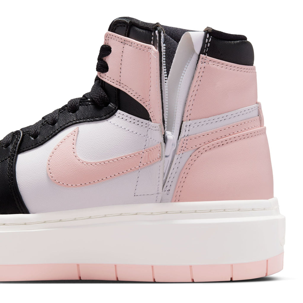 Air Jordan 1 Elevate High - BLACK/ATMOSPHERE-WHITE-SAIL for Women - product image from the listing.
