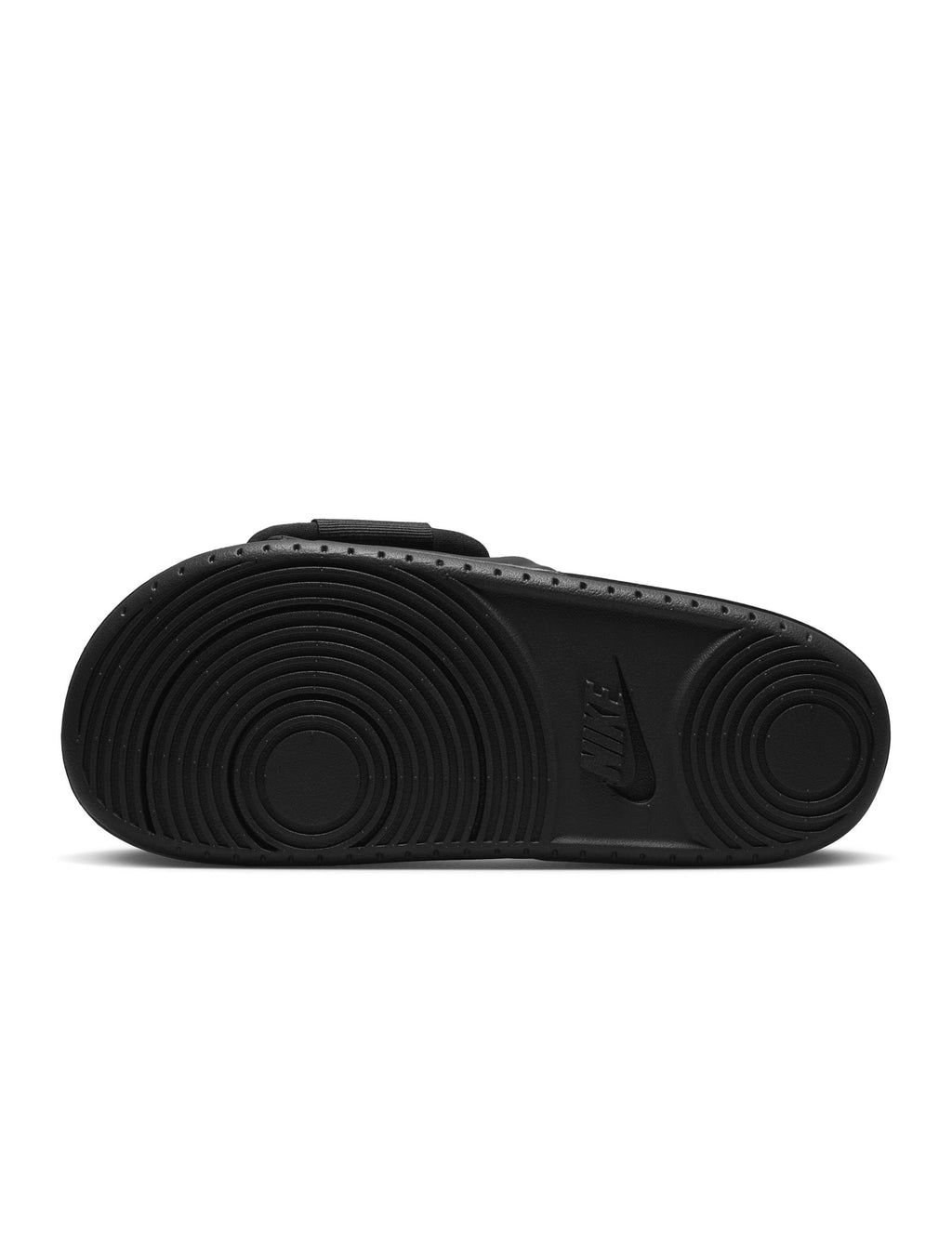 Men's Nike Offcourt Adjust Slides - Black - product image from the listing.