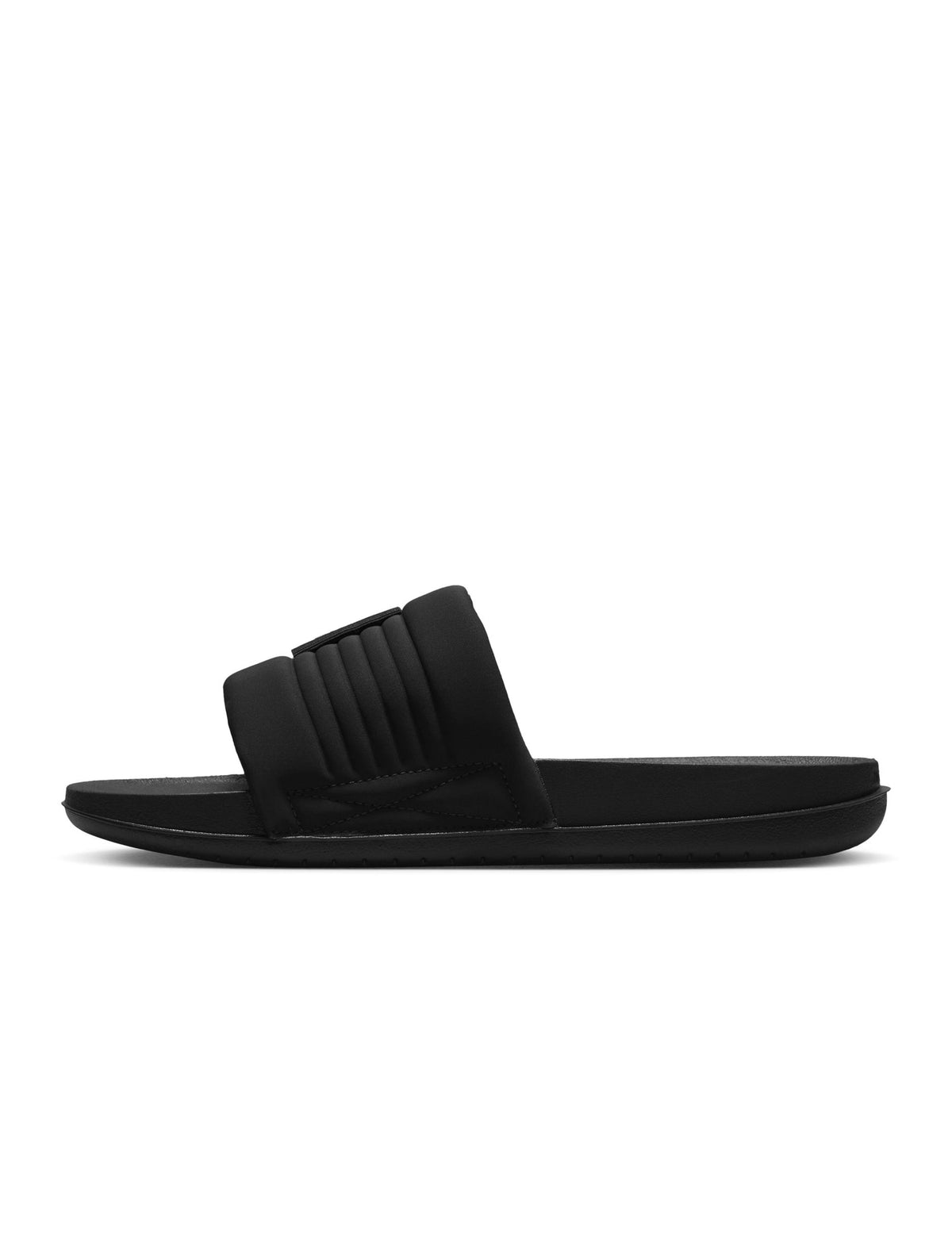 Men's Nike Offcourt Adjust Slides - Black - product image from the listing.