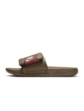 Men's Nike Offcourt Adjust Slides - Ironstone - product image from the listing.