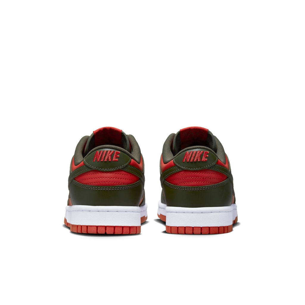 Nike Dunk Low Retro-MYSTIC RED/CARGO KHAKI-MYSTIC RED-WHITE for Men - product image from the listing.