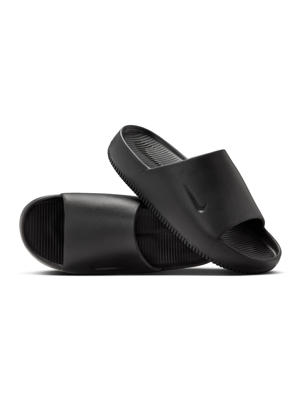 Men's Nike Calm Slide - Black - product image from the listing.