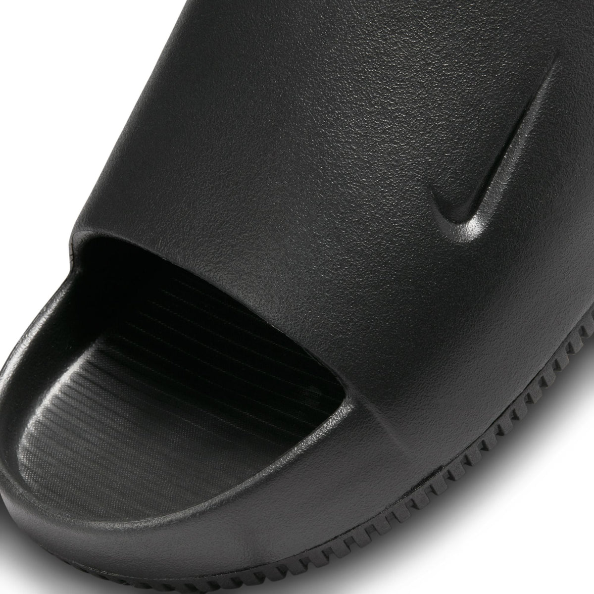 Men's Nike Calm Slide - Black - product image from the listing.