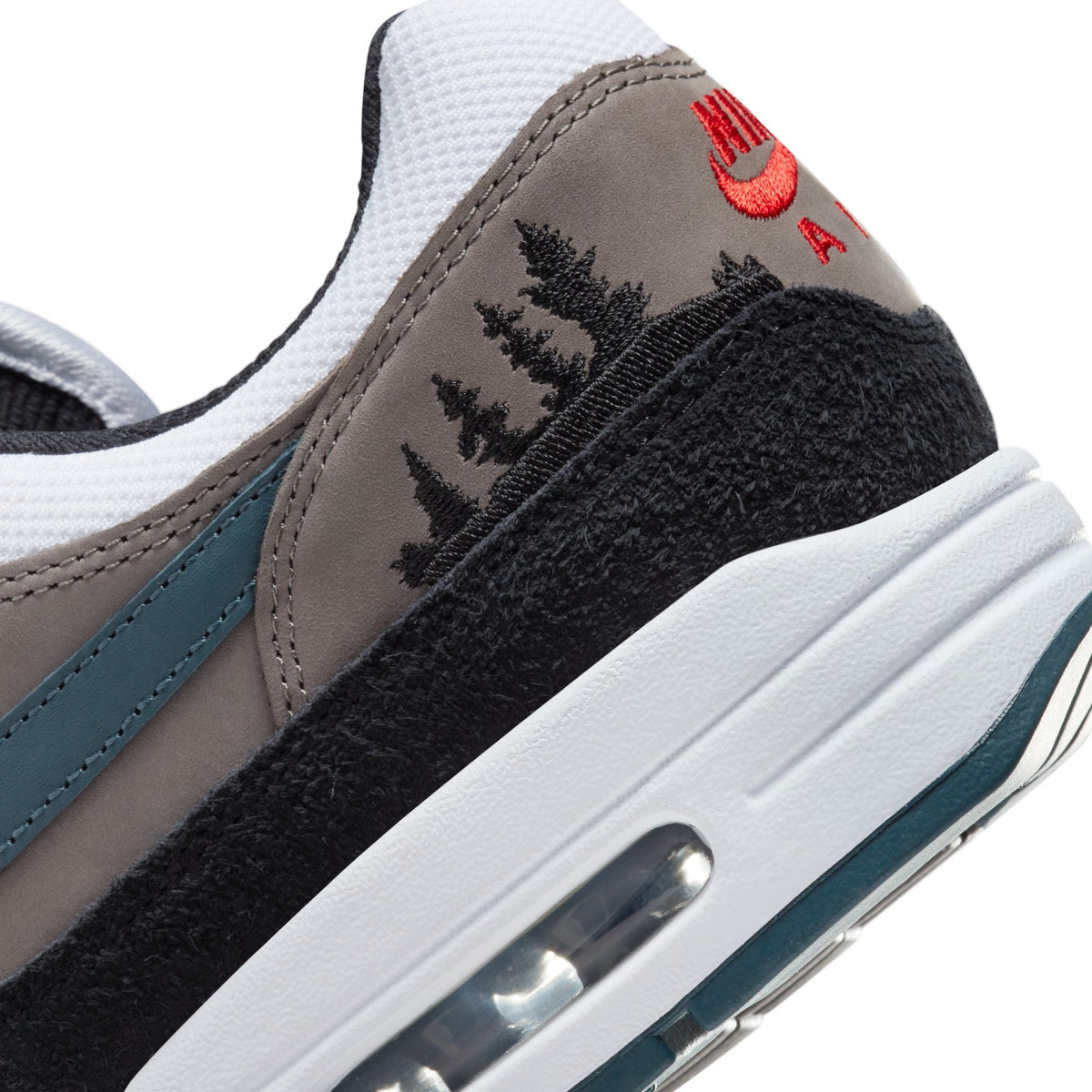 Nike Air Max 1 Premium - WHITE/SLATE BLUE-BLACK-SOFT GREY for Men - product image from the listing.