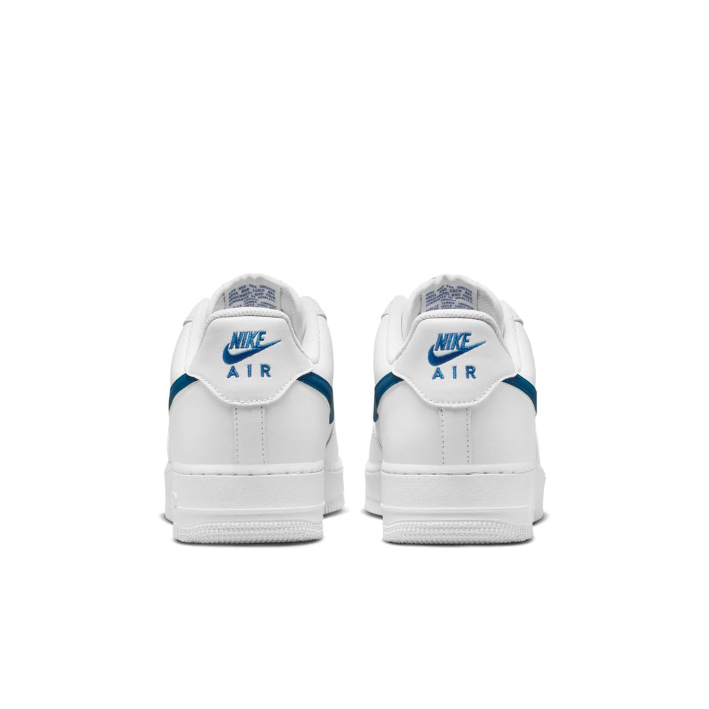 Nike Air Force 1 '07 - WHITE/COURT BLUE-WHITE for Men - product image from the listing.