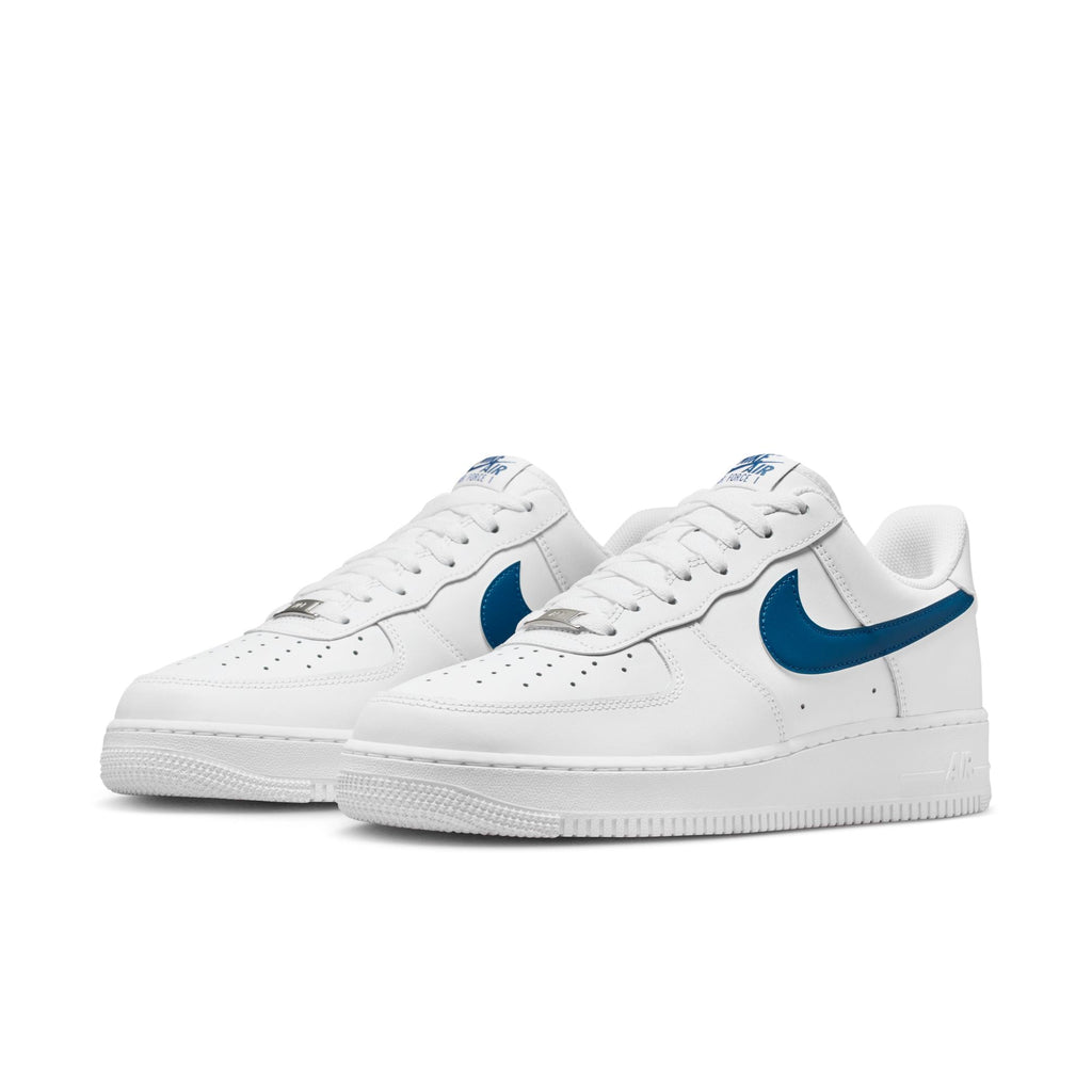 Nike Air Force 1 '07 - WHITE/COURT BLUE-WHITE for Men - product image from the listing.