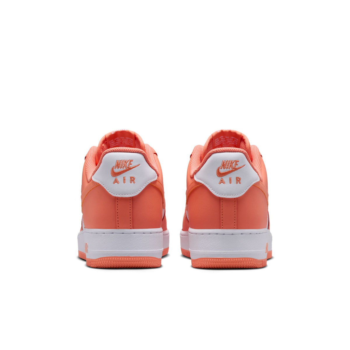 Nike Air Force 1 '07 - WHITE/ORANGE FROST-WHITE for Men - product image from the listing.