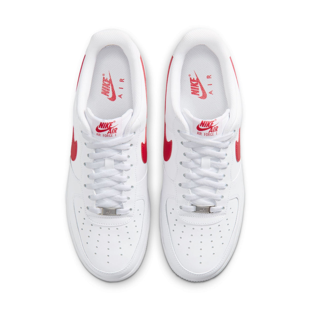 Nike Air Force 1 '07 - WHITE/UNIVERSITY RED for Men - product image from the listing.
