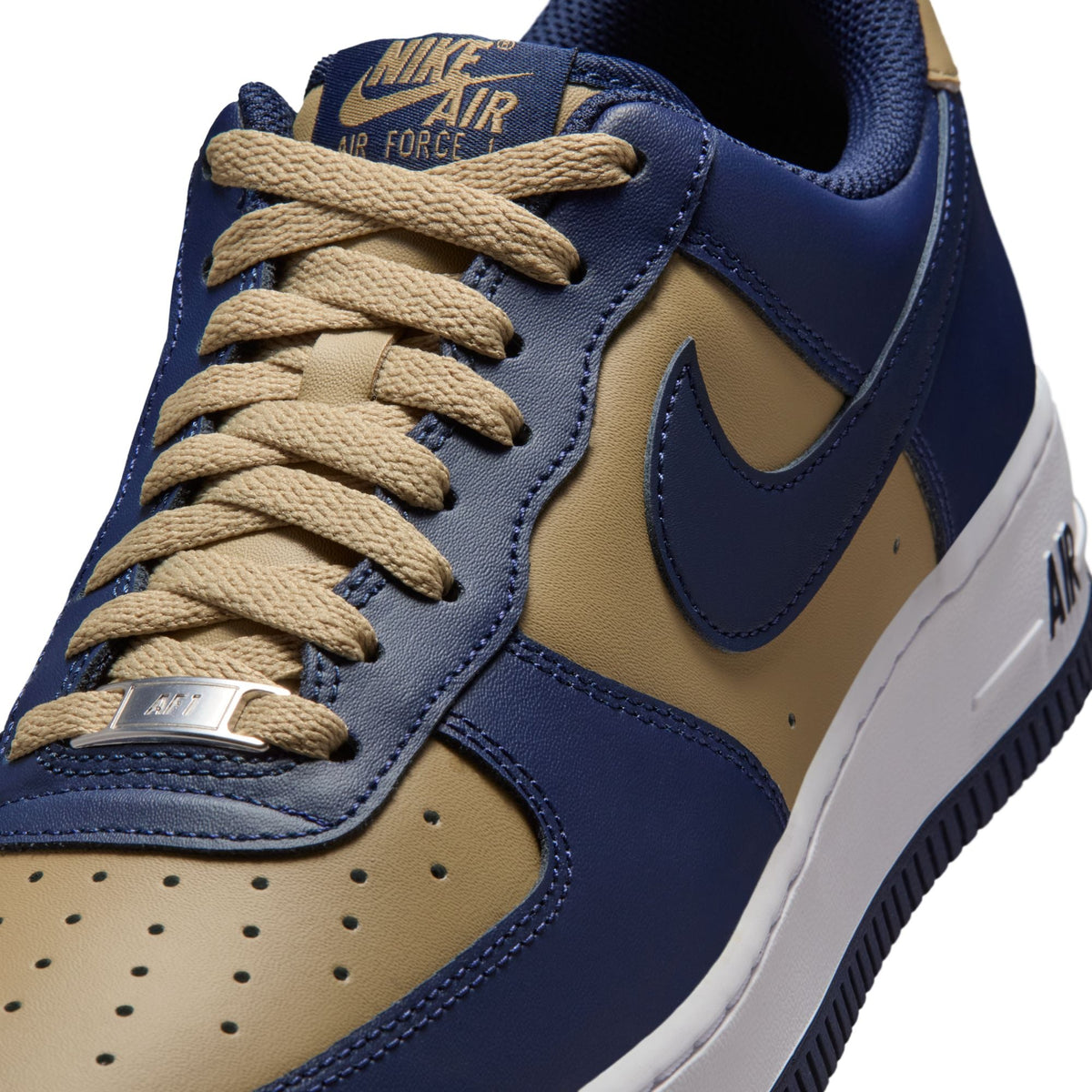 Nike Air Force 1 '07 - PARACHUTE BEIGE/OBSIDIAN-WHITE for Men - product image from the listing.