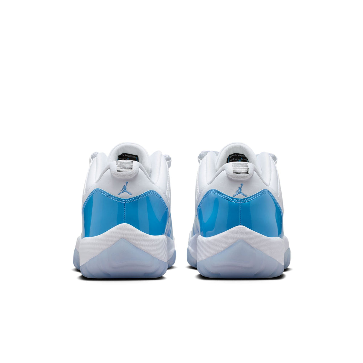 Air Jordan 11 Retro Low - WHITE/UNIVERSITY BLUE-BLACK for Men - product image from the listing.