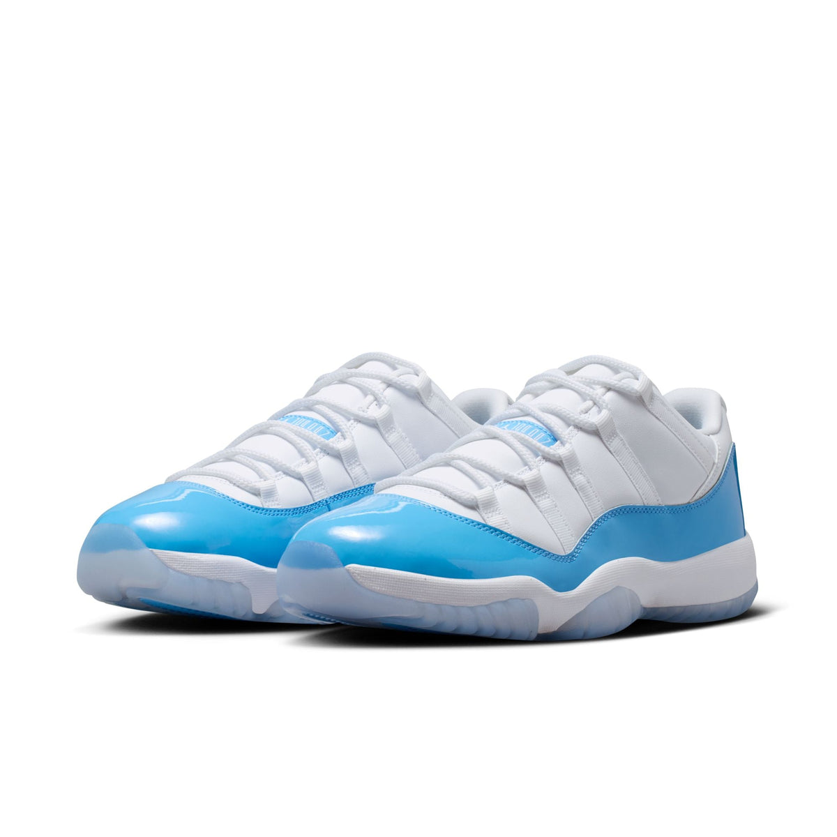 Air Jordan 11 Retro Low - WHITE/UNIVERSITY BLUE-BLACK for Men - product image from the listing.