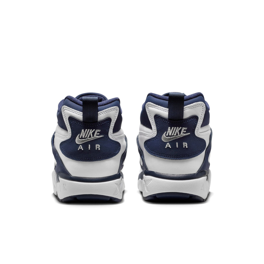 Nike Air Diamond Turf - WHITE/COLLEGE NAVY-METALLIC SILVER for Men - product image from the listing.