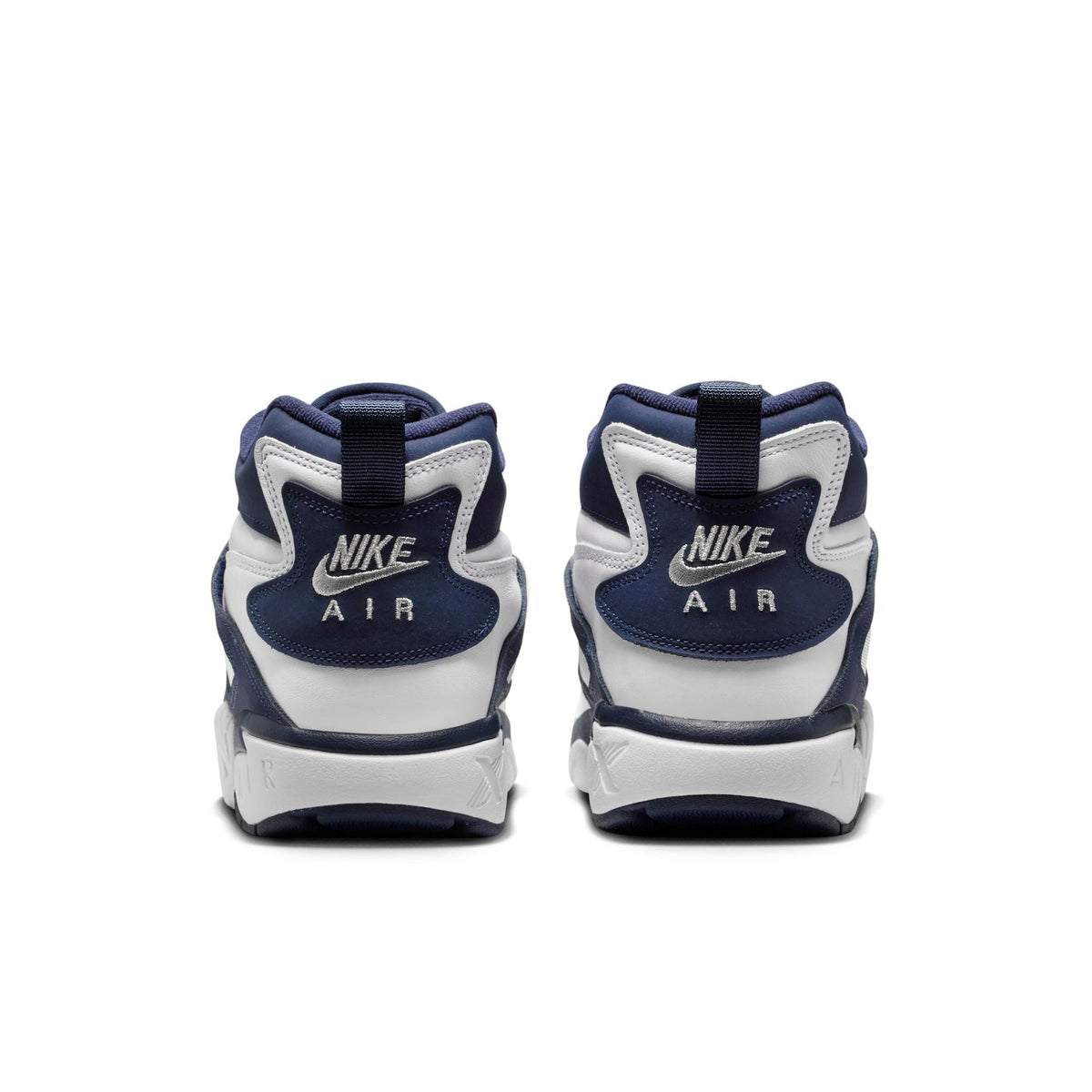 Nike Air Diamond Turf - WHITE/COLLEGE NAVY-METALLIC SILVER for Men - product image from the listing.