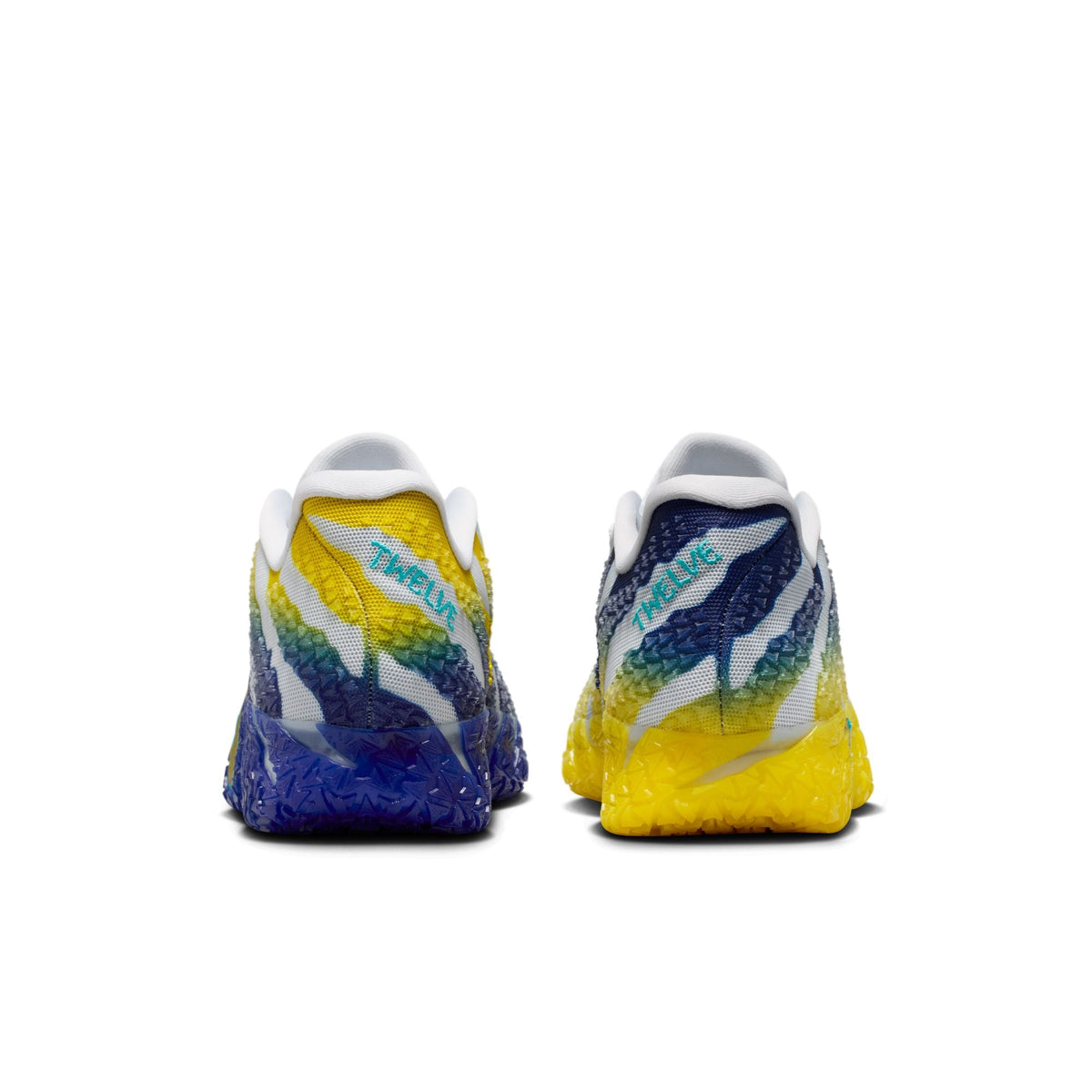 Ja 3 "Murray State" - PURE PLATINUM/DEEP ROYAL BLUE-LIGHTENING for Men - product image from the listing.
