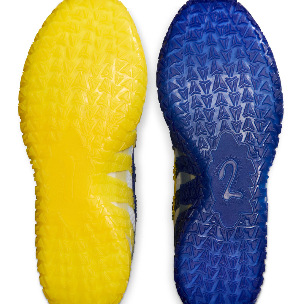 Ja 3 "Murray State" - PURE PLATINUM/DEEP ROYAL BLUE-LIGHTENING for Men - product image from the listing.