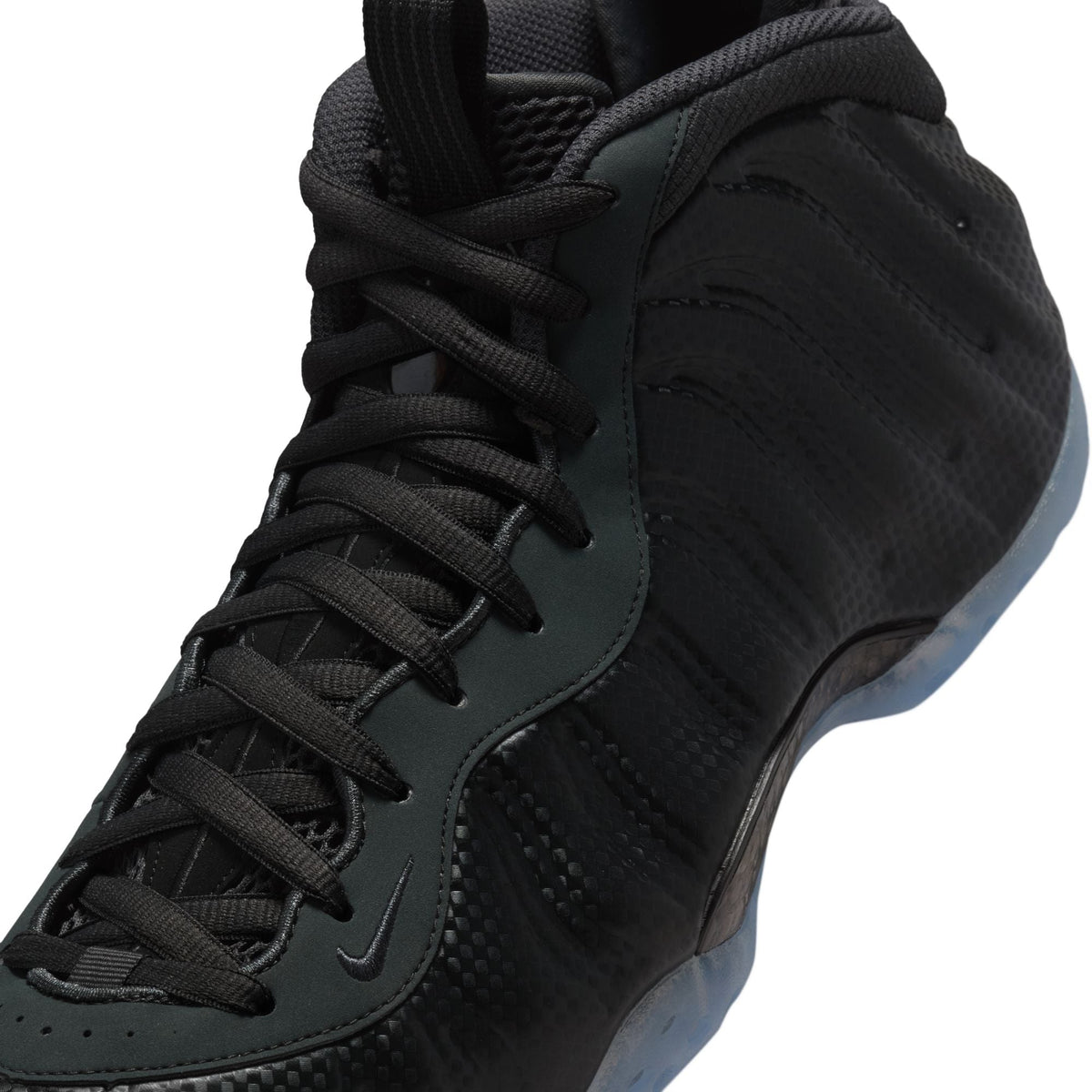 Nike Air Foamposite One - BLACK/BLACK-BLACK-DK SMOKE GREY for Men - product image from the listing.