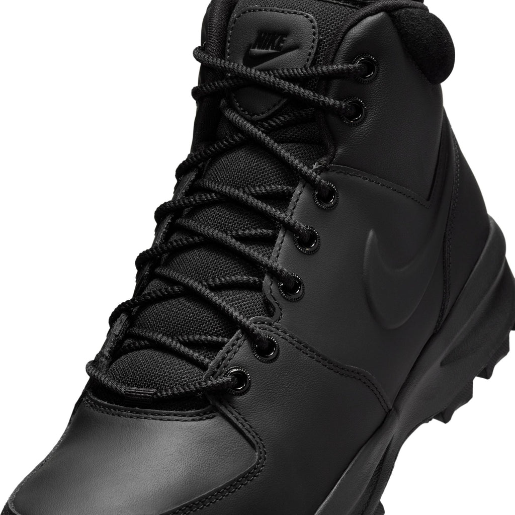 Nike Manoa Leather - BLACK/BLACK-BLACK for Men - product image from the listing.