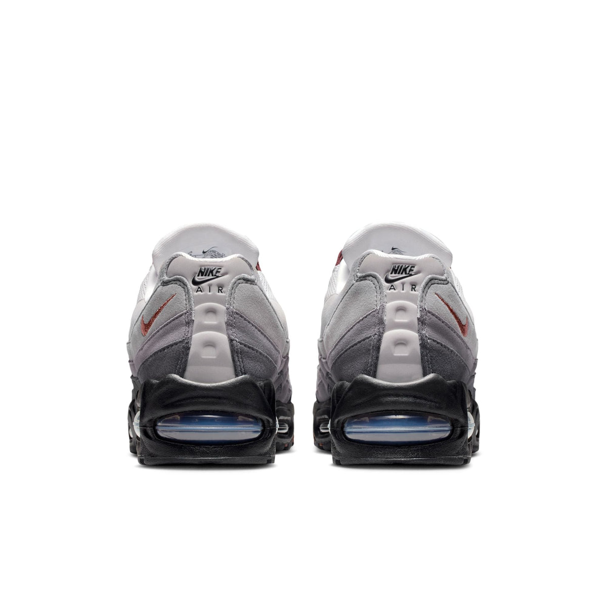 Nike Air Max 95 Big Bubble - BLACK/FAUNA BROWN-WHITE-MEDIUM GREY for Women - product image from the listing.