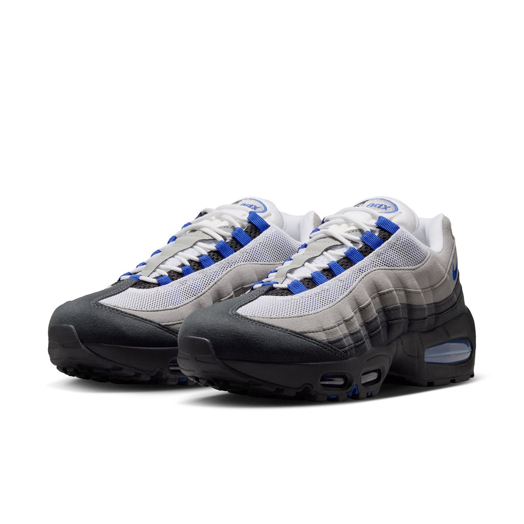 Nike Air Max 95 Big Bubble - BLACK/OLD ROYAL-WHITE-MEDIUM GREY for Women - product image from the listing.