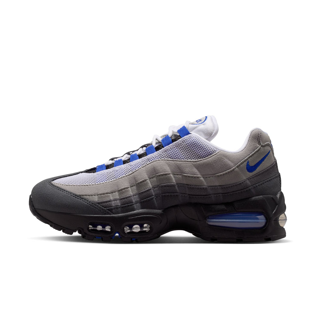 Nike Air Max 95 Big Bubble - BLACK/OLD ROYAL-WHITE-MEDIUM GREY for Women - product image from the listing.