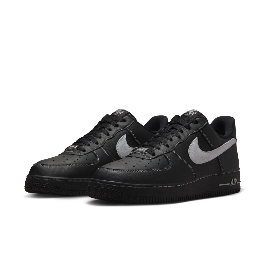 Nike Air Force 1 '07 Lv8 - BLACK/WOLF GREY-BLACK-BLACK for Men - product image from the listing.