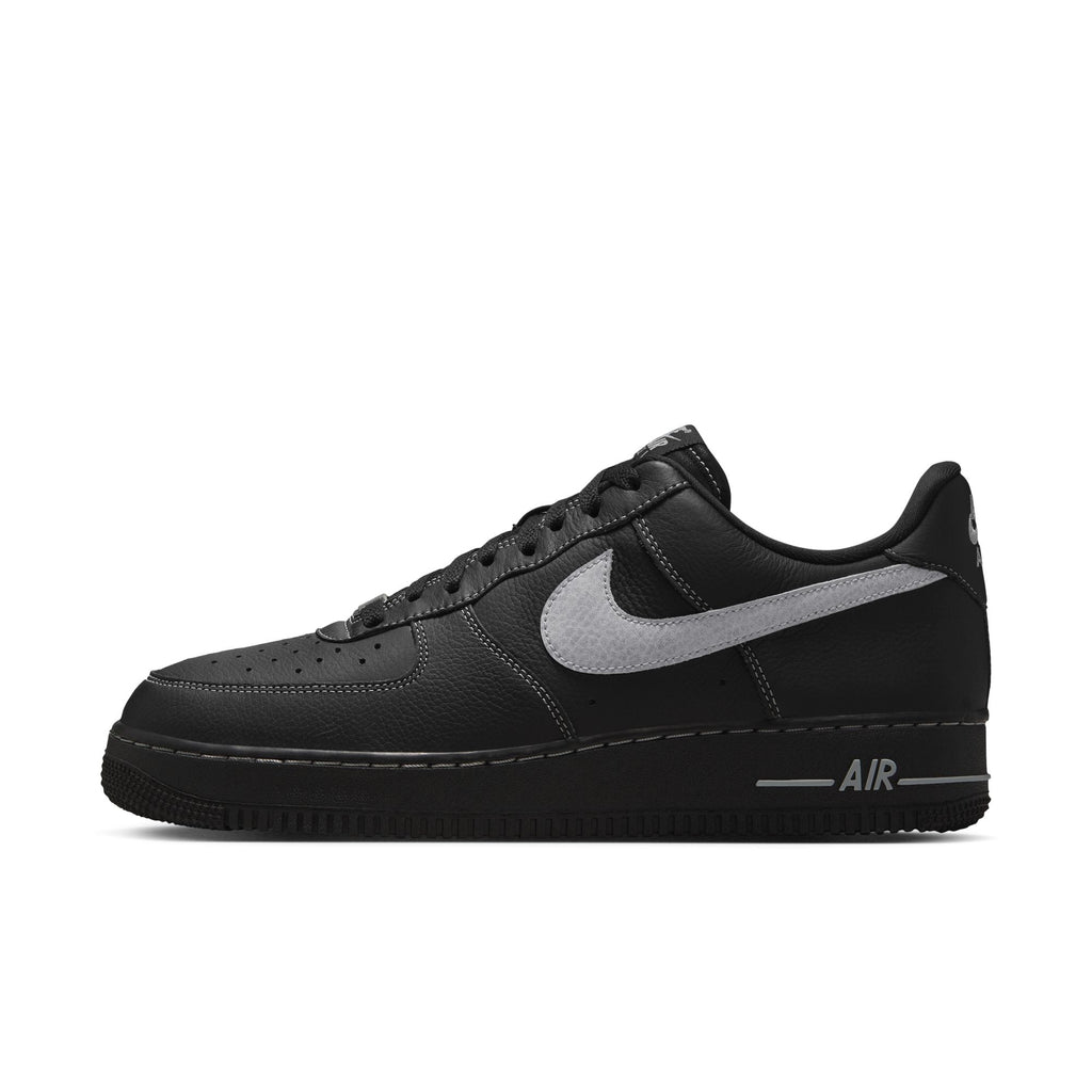 Nike Air Force 1 '07 Lv8 - BLACK/WOLF GREY-BLACK-BLACK for Men - product image from the listing.