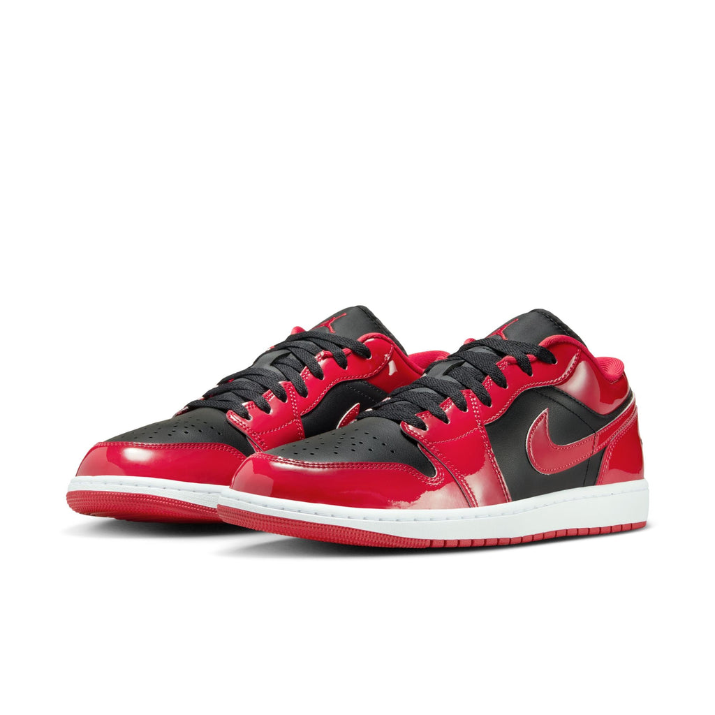 Air Jordan 1 Low SE - BLACK/VARSITY RED-WHITE for Men - product image from the listing.
