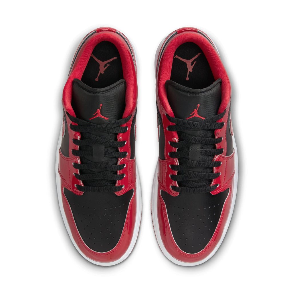 Air Jordan 1 Low SE - BLACK/VARSITY RED-WHITE for Men - product image from the listing.