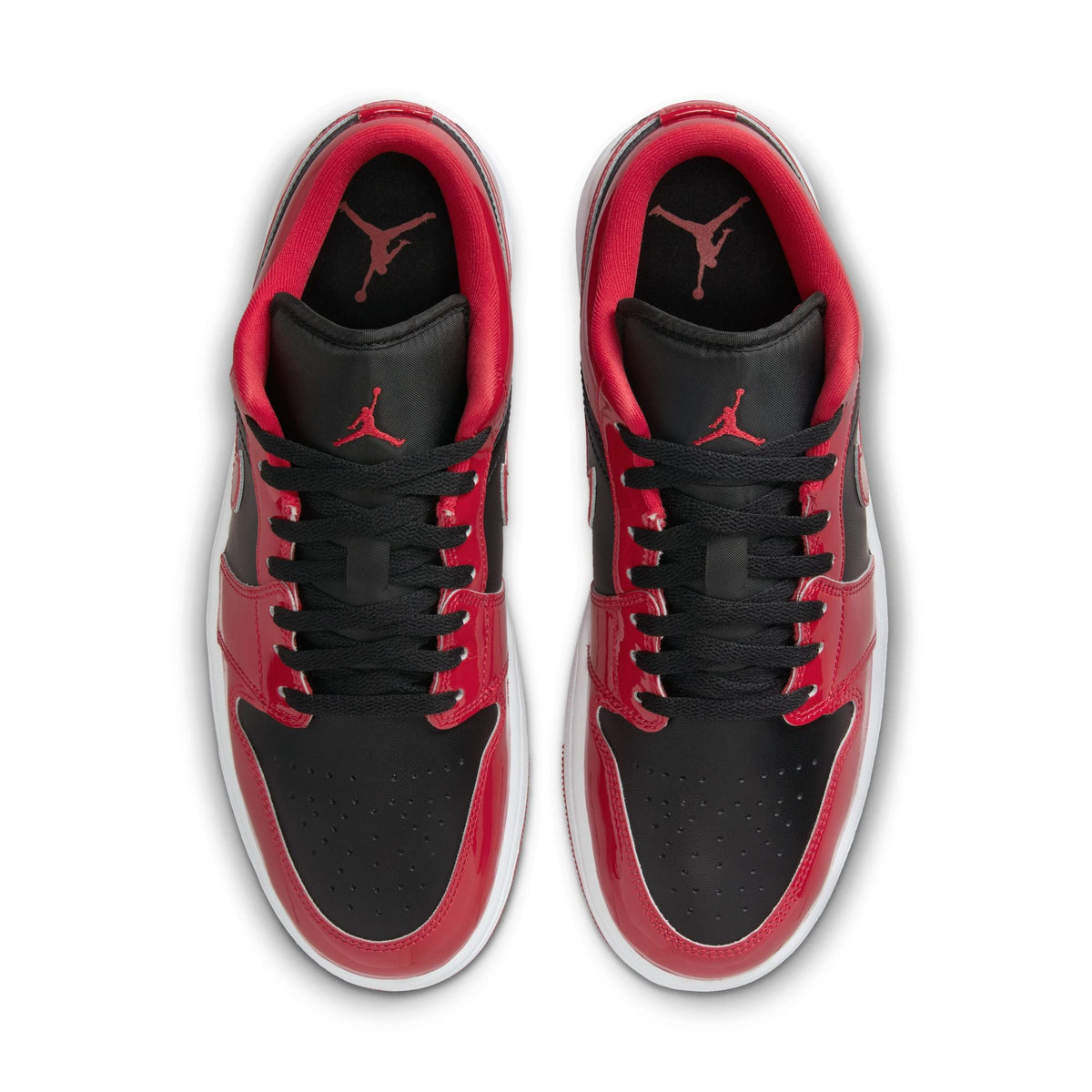 Air Jordan 1 Low SE - BLACK/VARSITY RED-WHITE for Men - product image from the listing.
