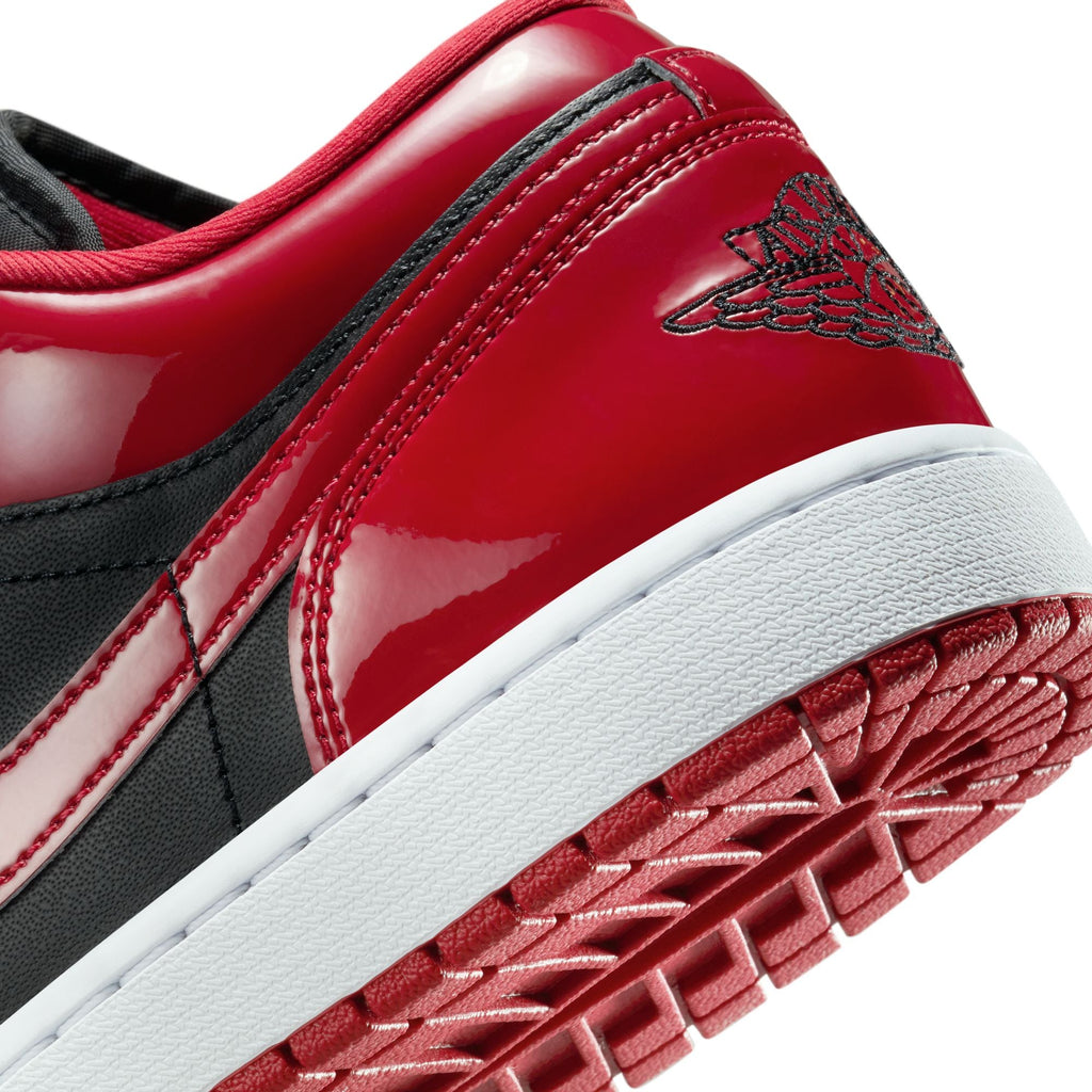 Air Jordan 1 Low SE - BLACK/VARSITY RED-WHITE for Men - product image from the listing.