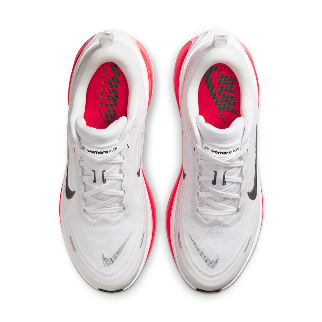Nike Vomero Plus - WHITE/BLACK-BRIGHT CRIMSON for Men - product image from the listing.