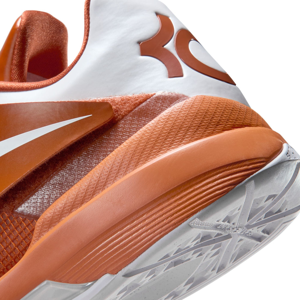 Nike Zoom Kd IV "Texas Longhorns" - DESERT ORANGE/WHITE-DESERT ORANGE for Men - product image from the listing.