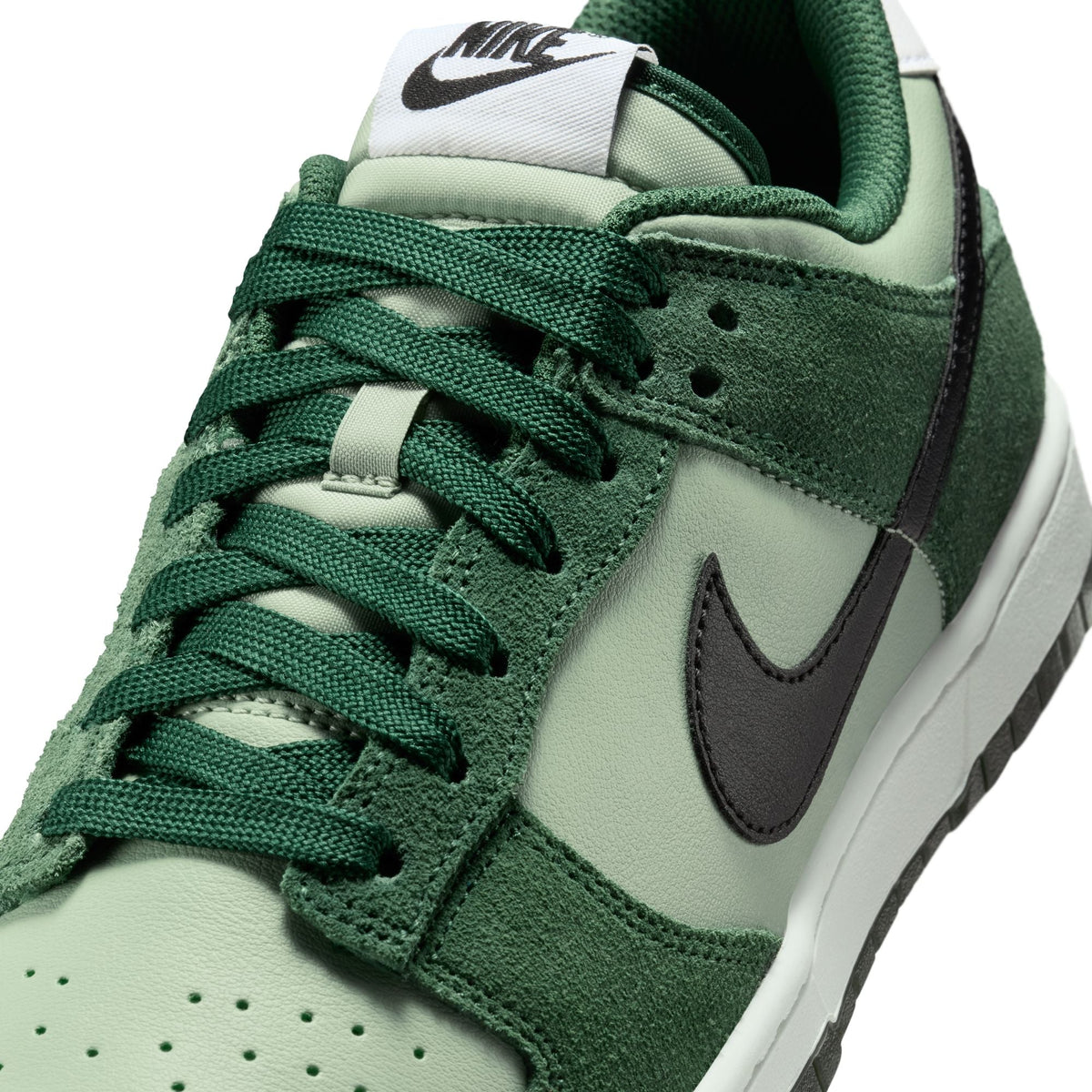 Nike Dunk Low Retro SE - JADE HORIZON/BLACK-FIR-SUMMIT WHITE for Men - product image from the listing.
