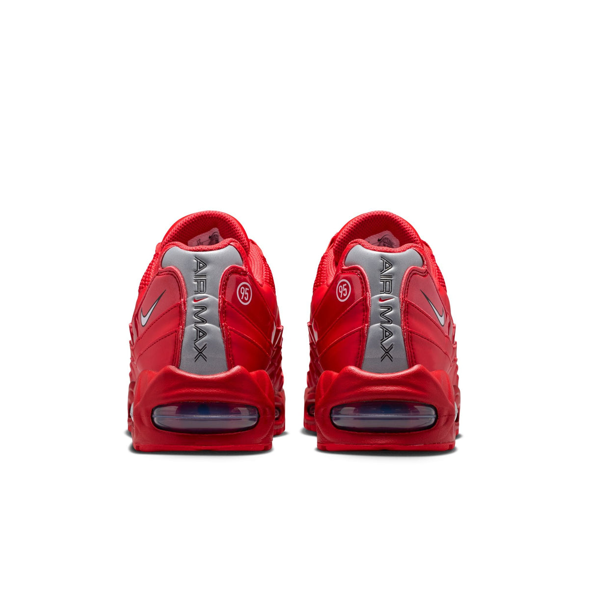 Nike Air Max 95 Big Bubble - UNIVERSITY RED/UNIVERSITY RED-WHITE for Men - product image from the listing.
