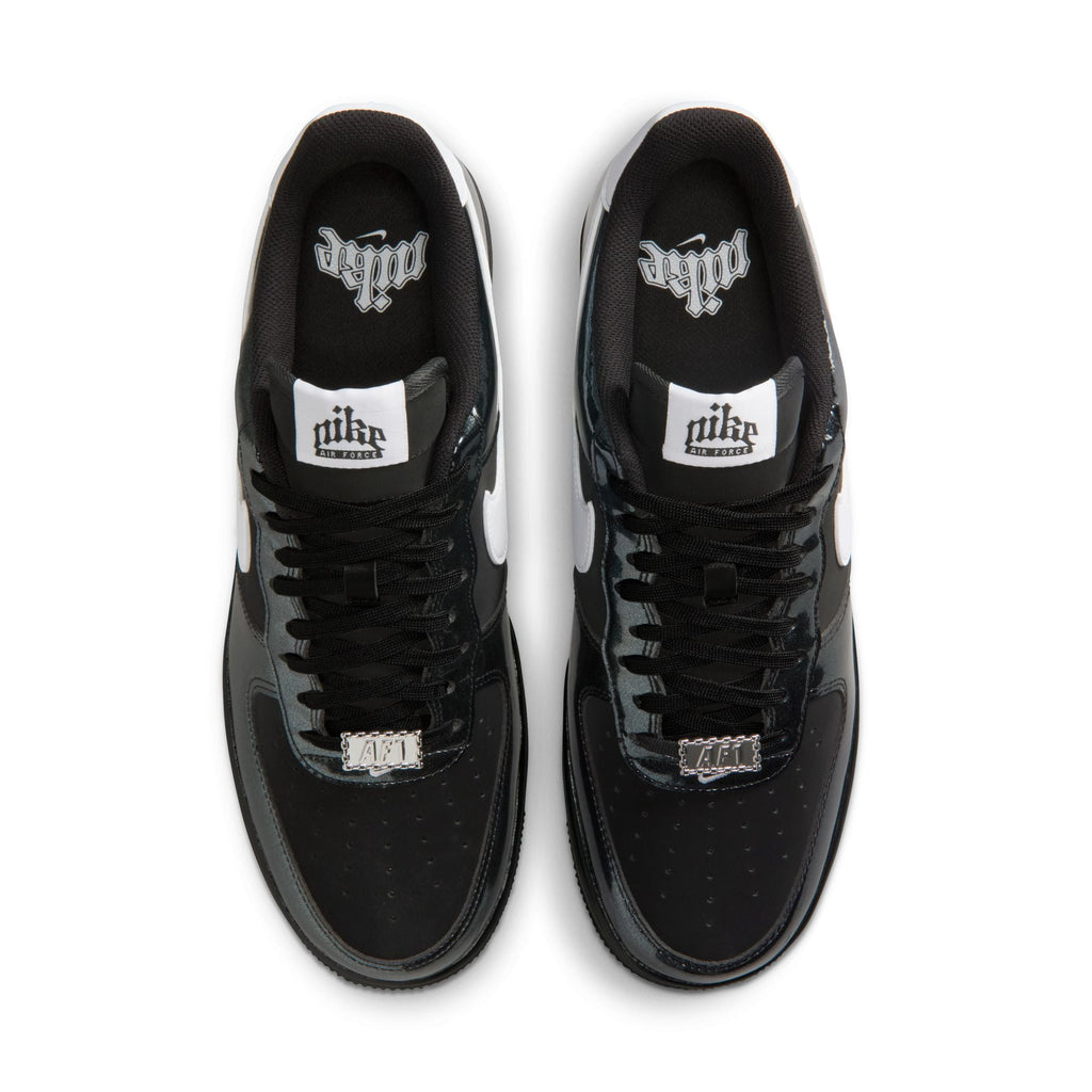 Nike Air Force 1'07 LV8 - BLACK/WHITE for Men - product image from the listing.