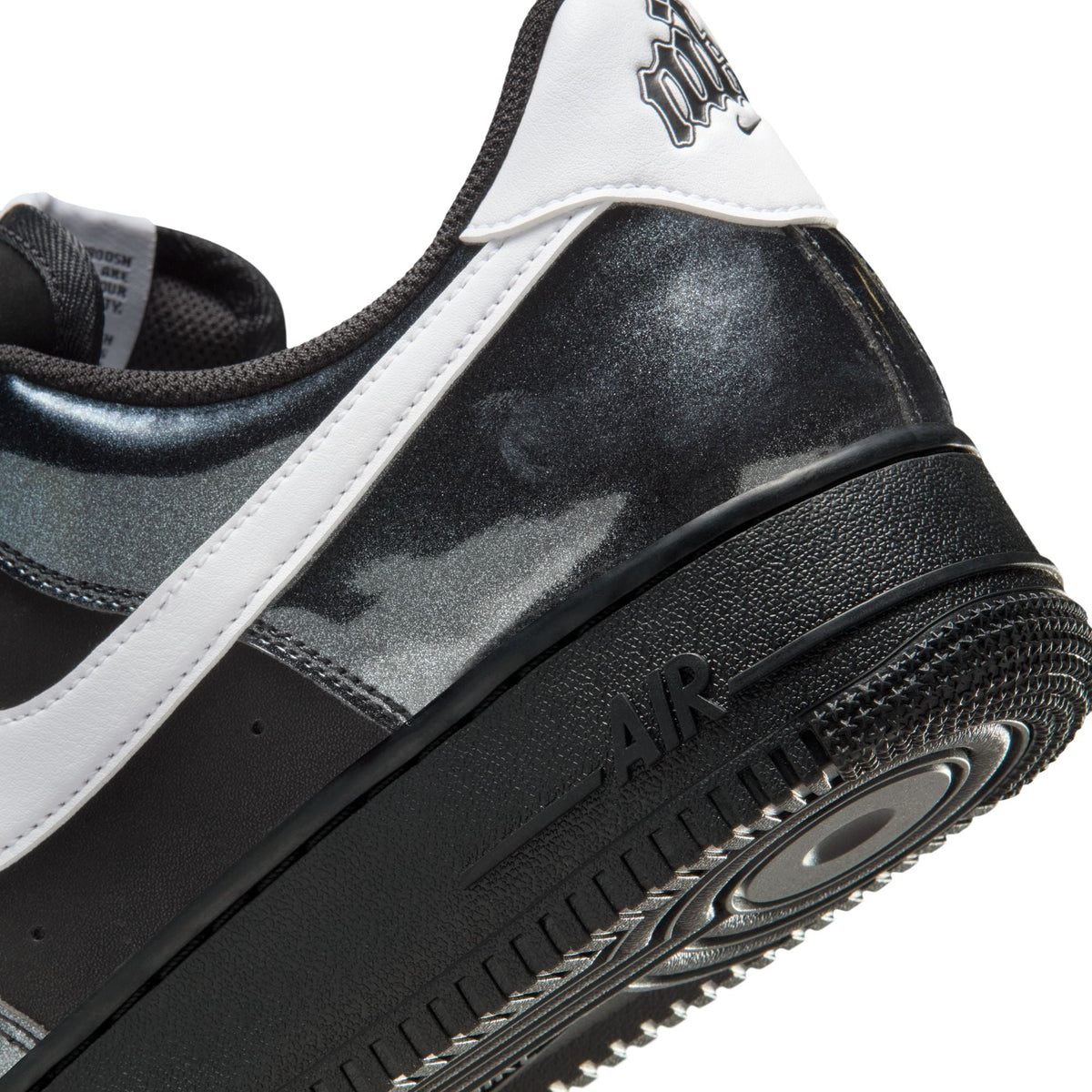 Nike Air Force 1'07 LV8 - BLACK/WHITE for Men - product image from the listing.