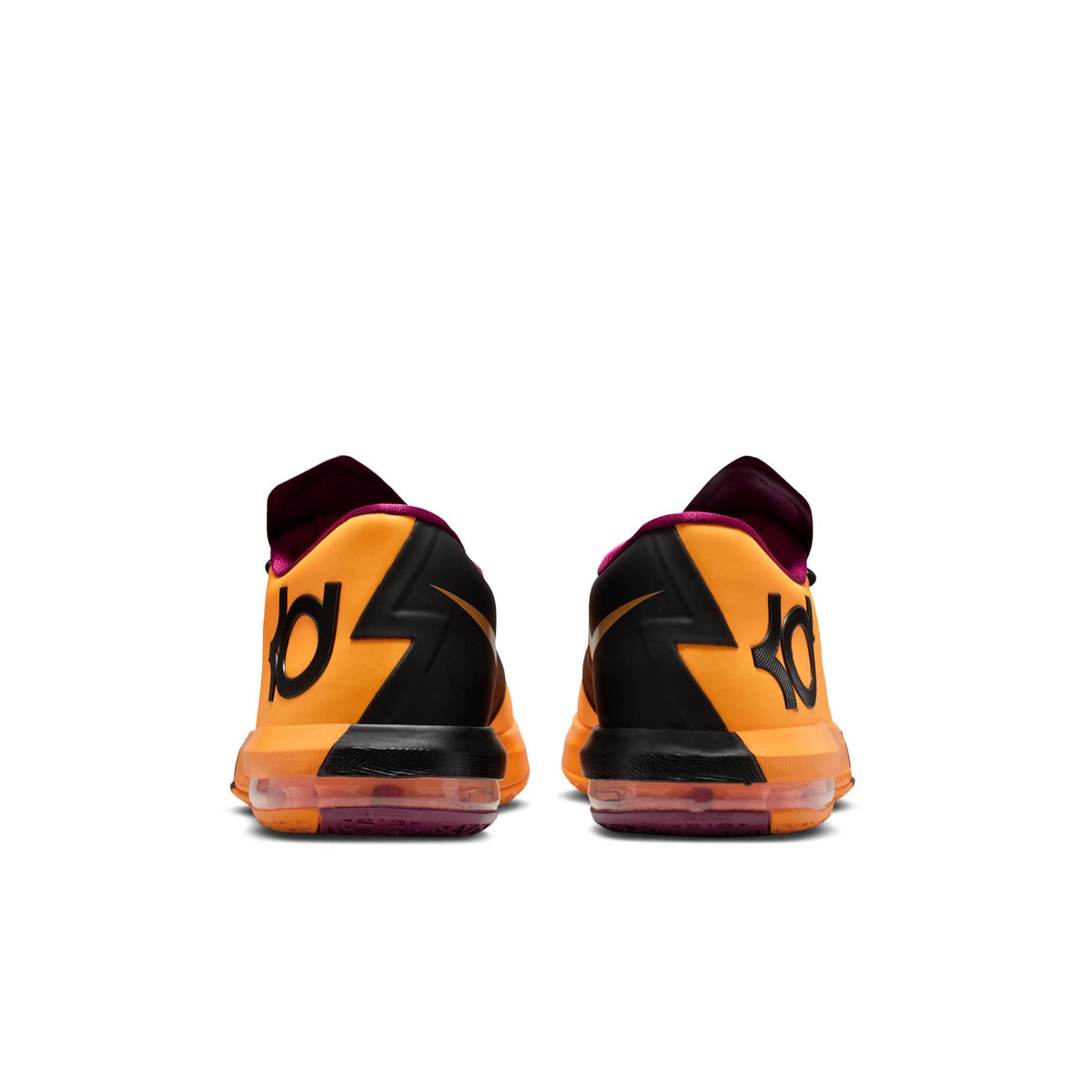 Nike Zoom KD 6 "Peanut Butter & Jelly" - LASER ORANGE/RASPBERRY RED-BLACK for Men - product image from the listing.