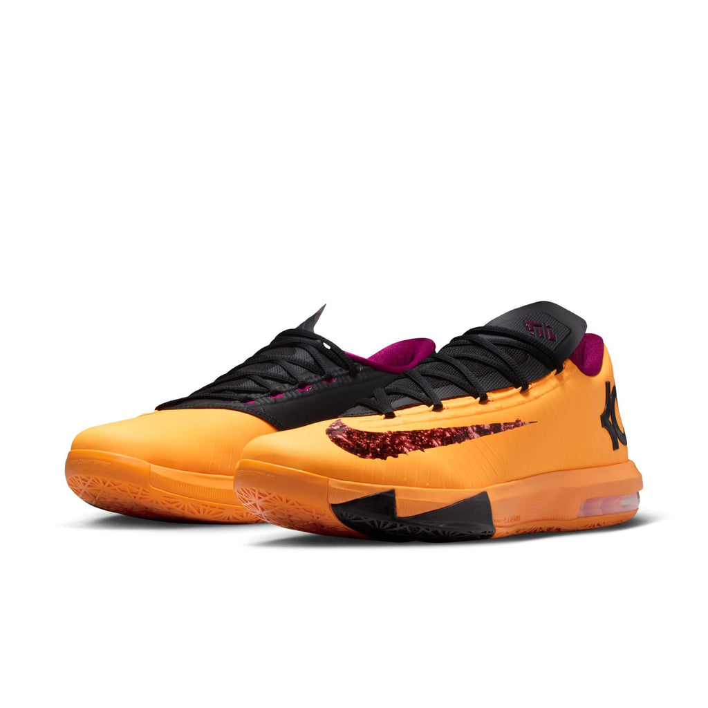 Nike Zoom KD 6 "Peanut Butter & Jelly" - LASER ORANGE/RASPBERRY RED-BLACK for Men - product image from the listing.