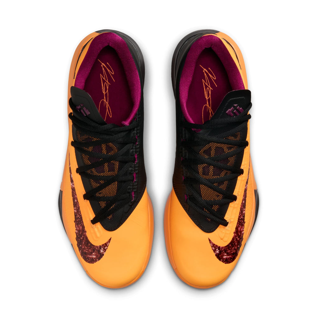 Nike Zoom KD 6 "Peanut Butter & Jelly" - LASER ORANGE/RASPBERRY RED-BLACK for Men - product image from the listing.