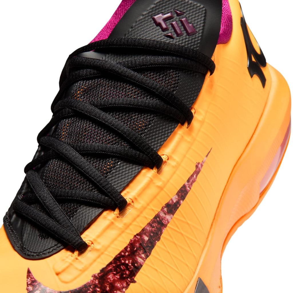 Nike Zoom KD 6 "Peanut Butter & Jelly" - LASER ORANGE/RASPBERRY RED-BLACK for Men - product image from the listing.
