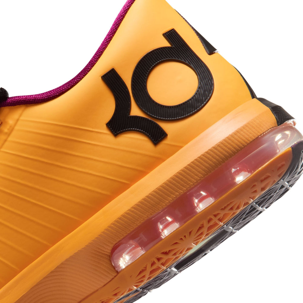 Nike Zoom KD 6 "Peanut Butter & Jelly" - LASER ORANGE/RASPBERRY RED-BLACK for Men - product image from the listing.