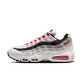 Nike Air Max 95 Big Bubble Premium - WHITE/COMET RED-NEUTRAL GREY-MEDIUM GREY for Men - product image from the listing.