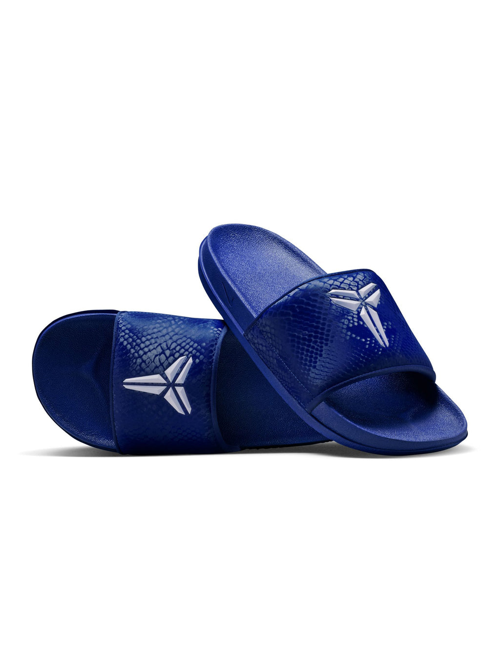 Men's Nike Kobe Offcourt Slide - Deep Royal - product image from the listing.