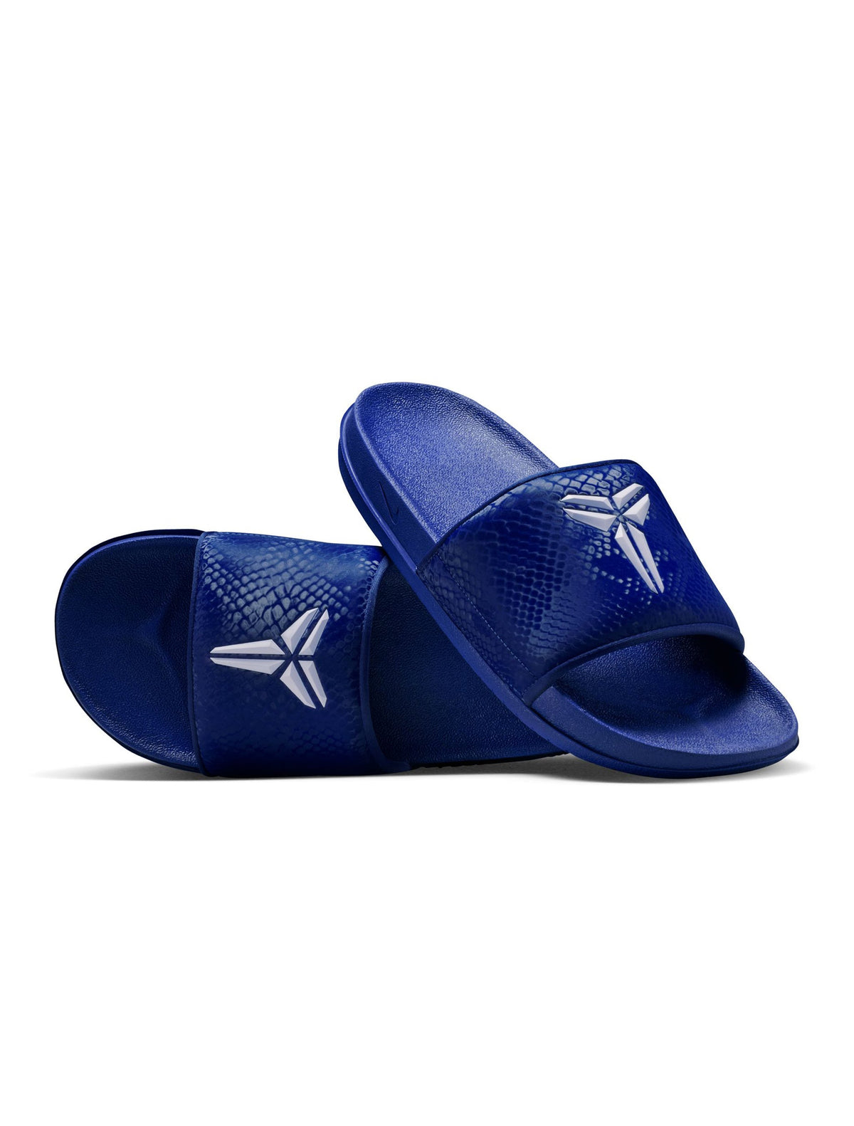 Men's Nike Kobe Offcourt Slide - Deep Royal - product image from the listing.