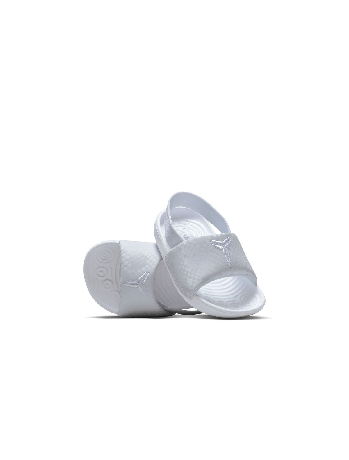 Nike (TD) Kobe Kawa Slide in White - product image from the listing.
