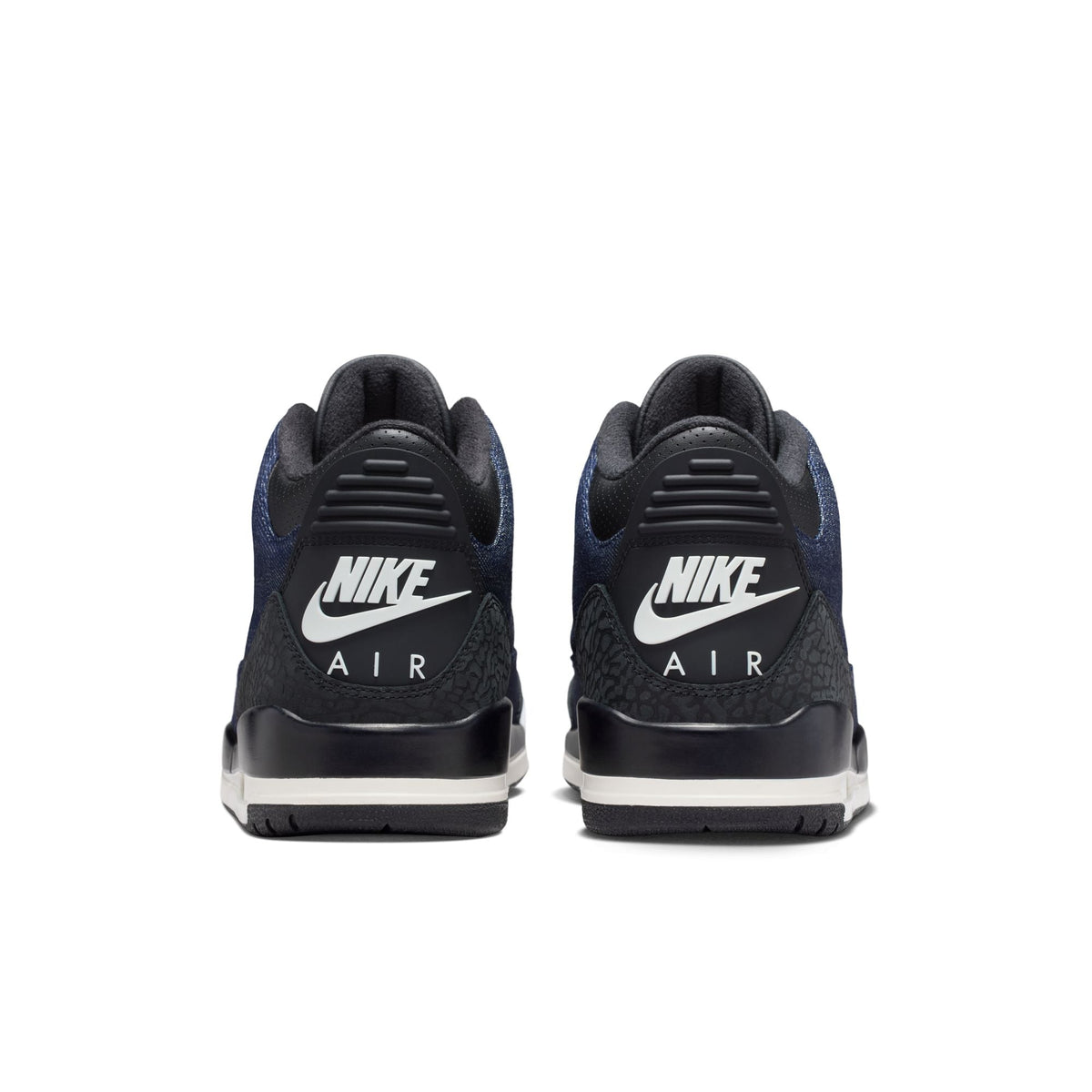 Air Jordan 3 x Levi's® "Indigo and Gym Red" - DENIM/BLACK-SAIL for Men - product image from the listing.