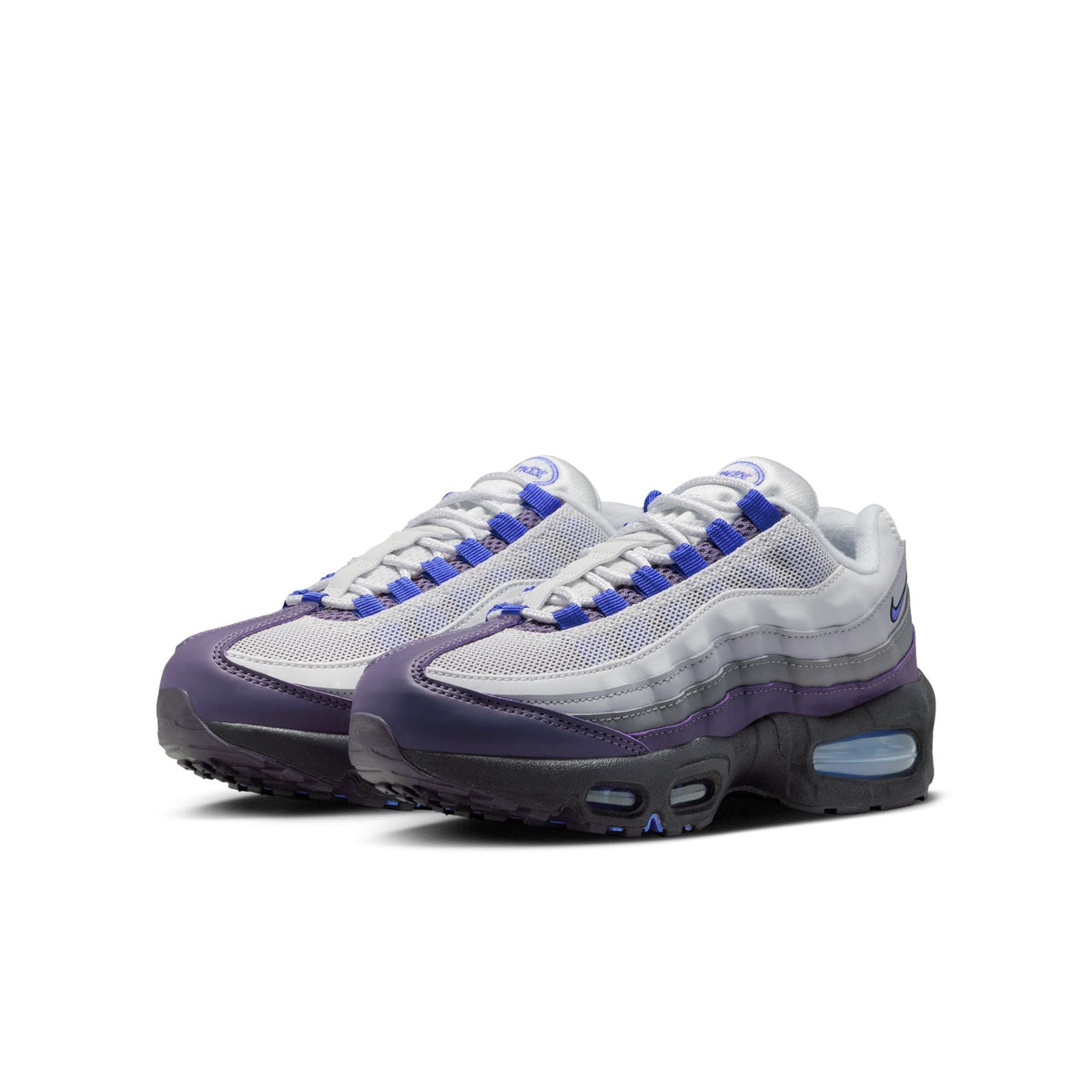 PHOTON DUST/SAPPHIRE-DARK RAISIN - Nike Air Max 95 GS - product image from the listing.