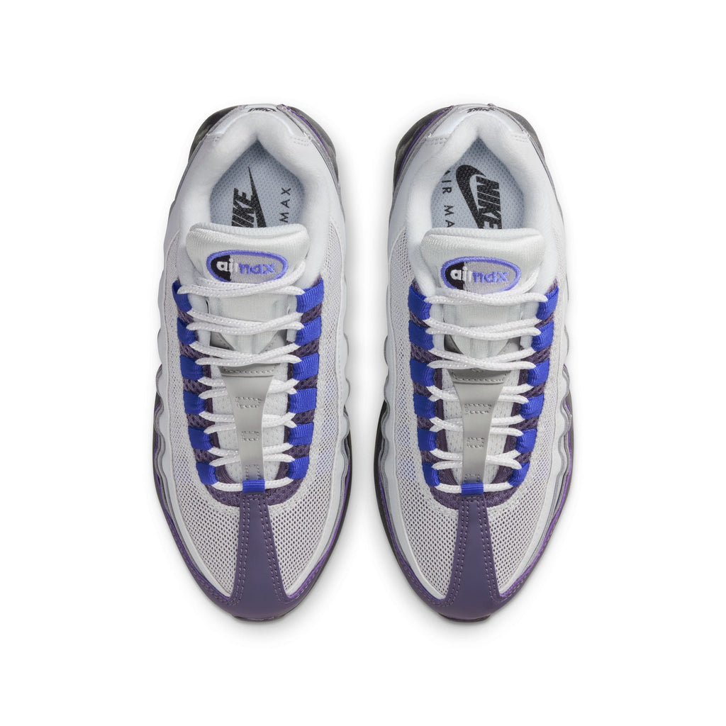 PHOTON DUST/SAPPHIRE-DARK RAISIN - Nike Air Max 95 GS - product image from the listing.